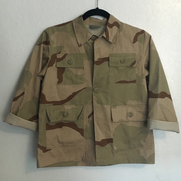 Camo military jacket