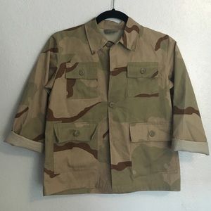Camo military jacket