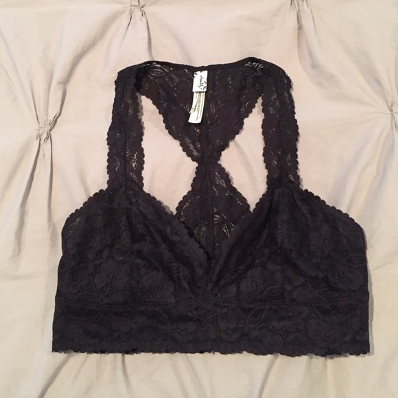 Free People Other - Free People Galloon Lace Racerback Bra Medium