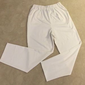 Pull On Elastic Waist Career Pants