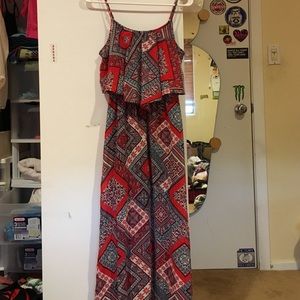 Patterned Maxi dress