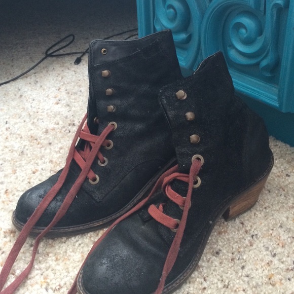 Suede ankle boots