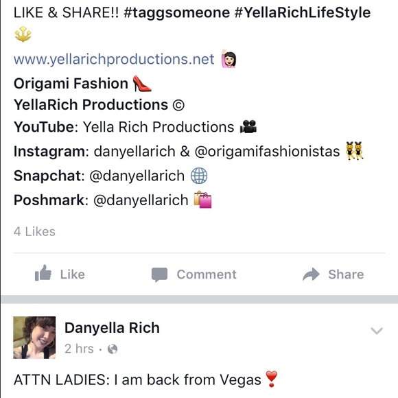 IG: @danyellarich YouTube: Yella Rich Productions