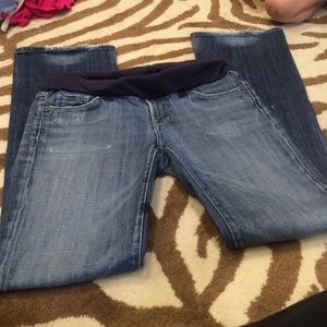 Citizens of Humanity maternity jeans.
