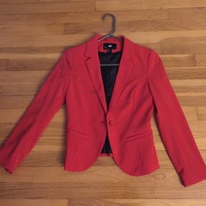 H&M Red Blazer