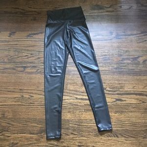 "Leather leggings" NWOT
