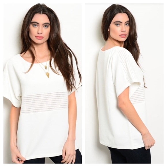 Boutique Tops - ✨Last One✨Date Night Ivory Blouse
