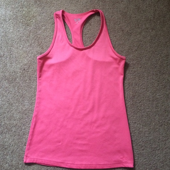 PINK CHAMPION RACERBACK ATHLETIC TANK TOP