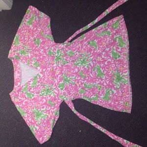 Lilly Pulitzer pool cover up