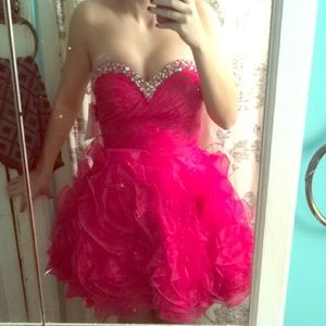 Strapless Short Prom / HC dress