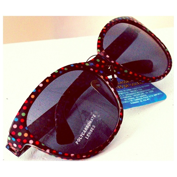 Polka Dot Fashion Sunglasses
