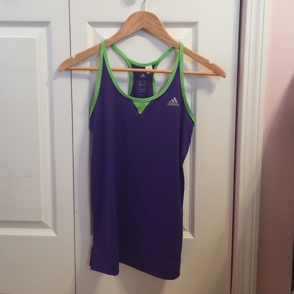 ๐ SOLD ๐ NWOT Adidas climacool workout tank - Picture 3 of 4