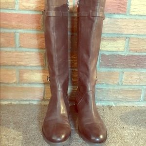 Etienne Aigner Tall Brown Boots