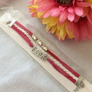 Brand New in Package Heart/Love Bracelet