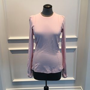 Lululemon pink long sleeve
