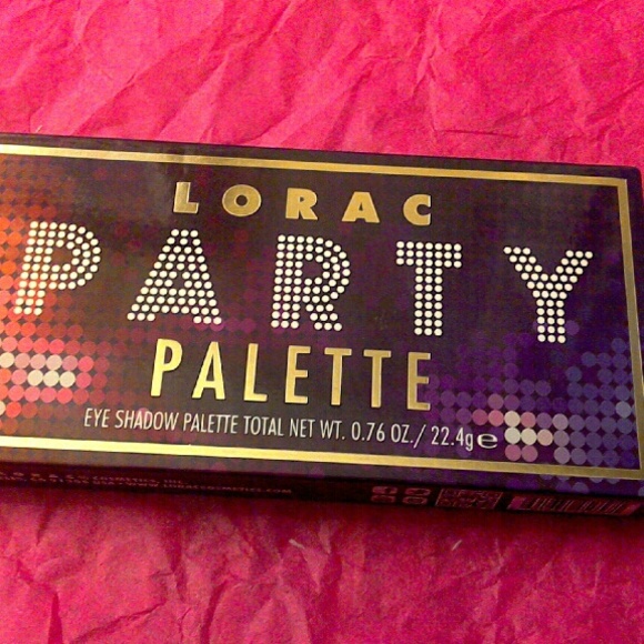 Lorac party palette NIB LE