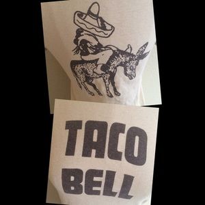 Vintage 70s Taco Bell Mexican Restaurant T Shirt