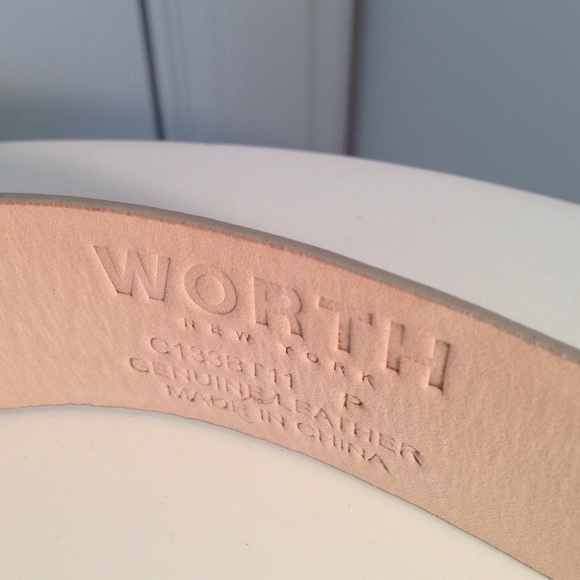 ?WORTH New York suede belt  Sz PT (s/m)