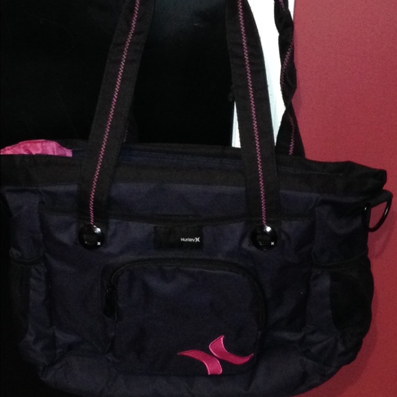 Hurley Laptop and book bag