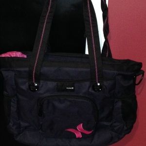 Hurley Laptop and book bag