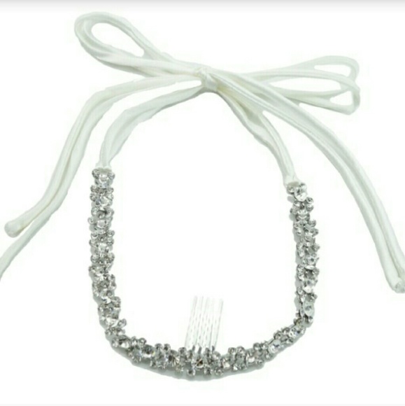 Crystals & Class Dressy Headband 💎Adjustable 💎 - Picture 2 of 2