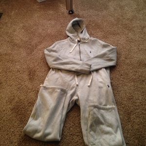 Men medium gray polo