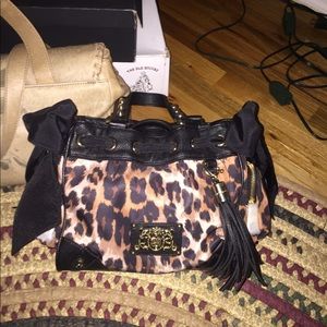 Juicy Couture cheetah pocket book