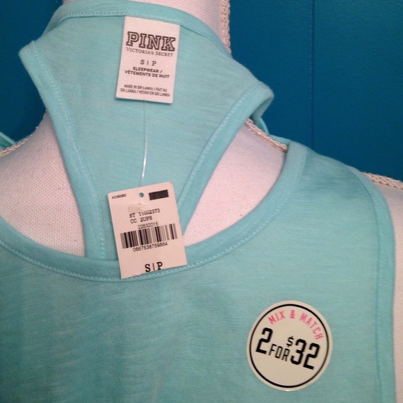 PINK Aqua Rounded Bottom Tank - Picture 3 of 3