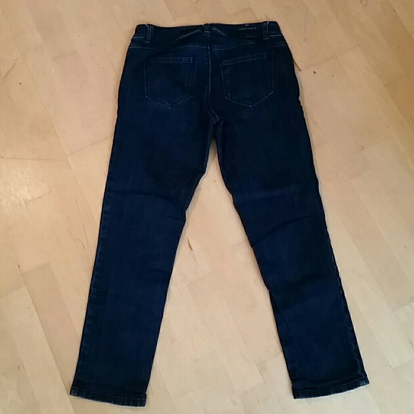 {SOLD} Lauren Conrad Dark Skinny Cropped Jeans - Picture 3 of 3