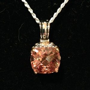 Stunning Amber Topaz Necklace