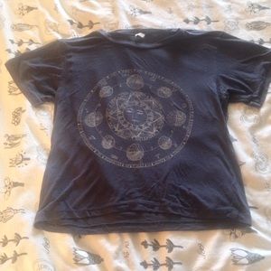 Astrology sign PacSun crop top