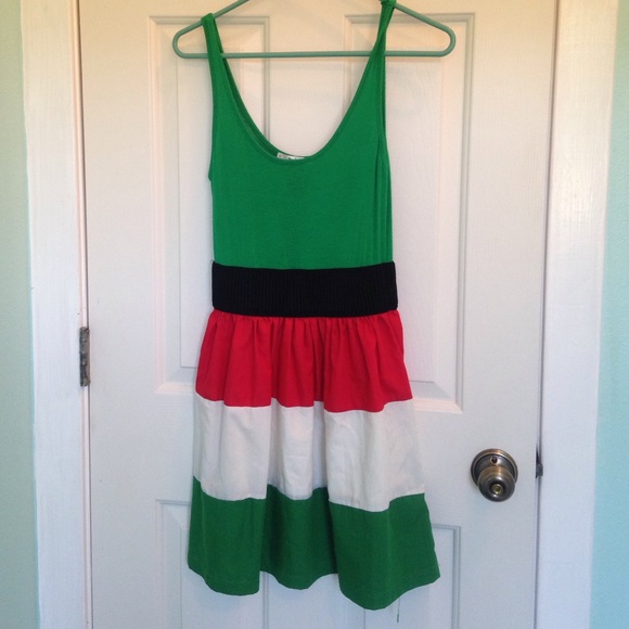 Italian/Mexican flag dress
