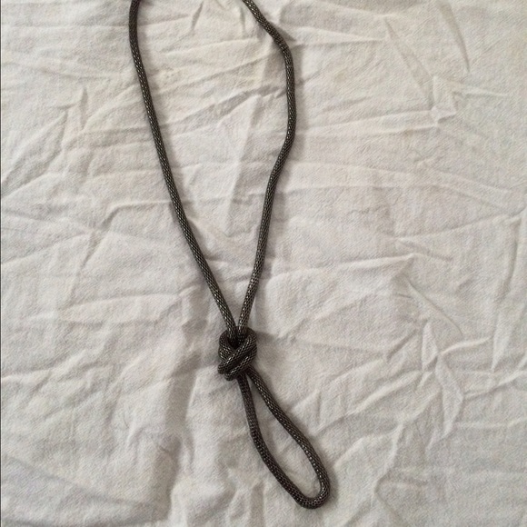 Nice long necklace with knot