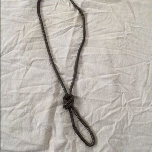 Nice long necklace with knot