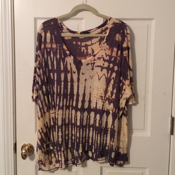 Ella Moss tie dye tunic shirt size L