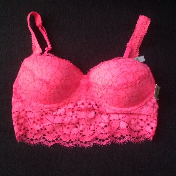 Pink Victoria's Secret bralette