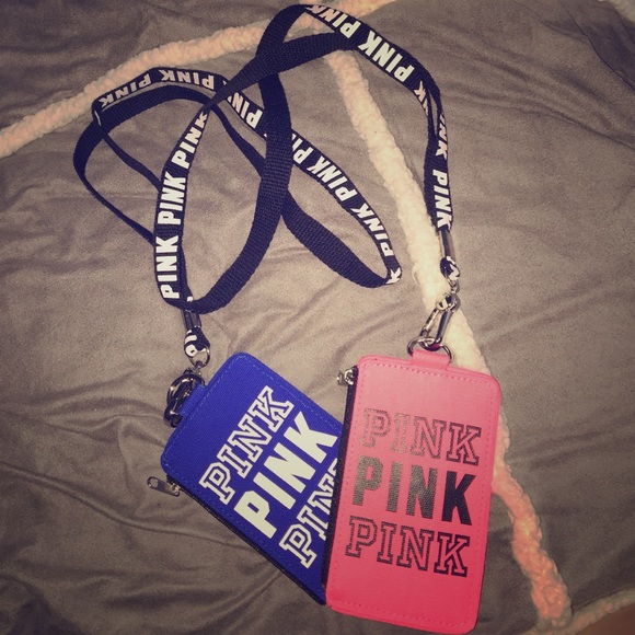 Pink ID badges