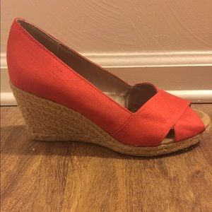 Coral wedges (more red than orange/pink)