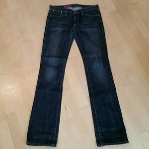 AG Adriano Goldschmied Dark Boot Cut Jean 26