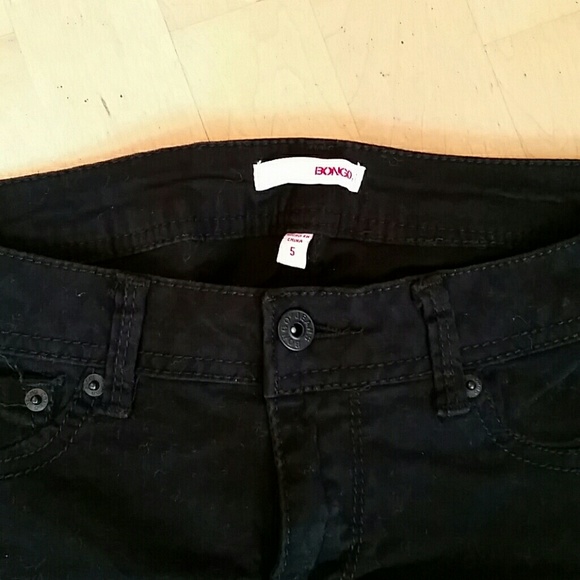 {SOLD} Black Bongo Skinny Jeans Stretch Size 5 - Picture 3 of 3