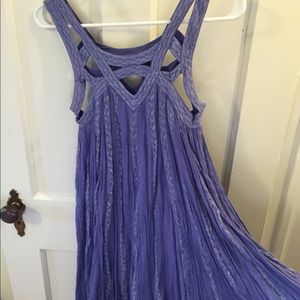Purple Free people dress