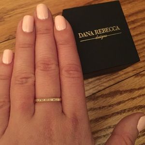 Sylvie rose ring in rose gold