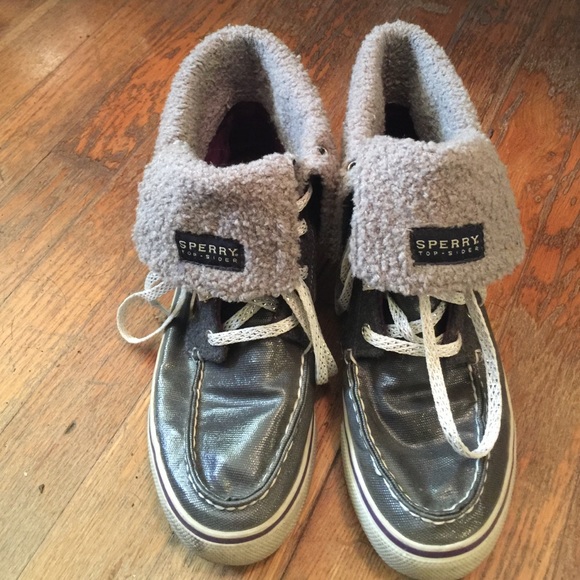 Sperry High Top Boots Size 8.5