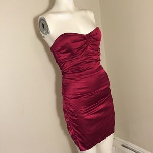 Express Red Cocktail Dress