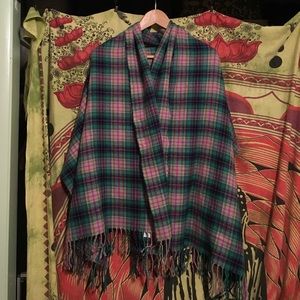 JCrew flannel scarf