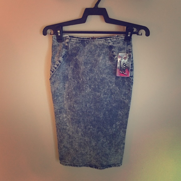 Jean skirt