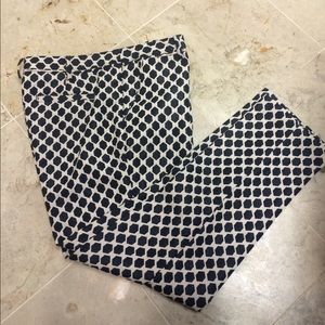 ⭐️Worthington slacks with hexagon print⭐️