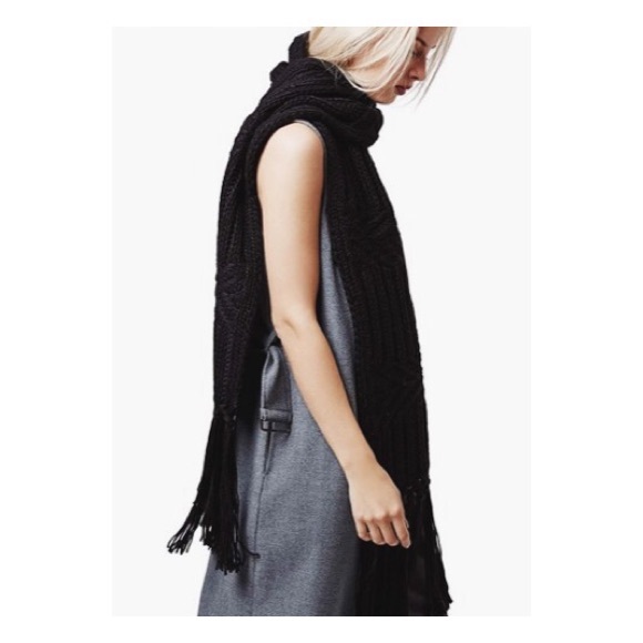 Topshop cable knit scarf - Picture 1 of 3