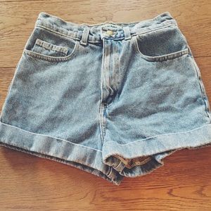 American apparel high-waisted short
