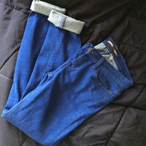 sale :: 17 :: UO  :: Blue mid-rise skinnies